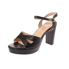 VIA FRANCA - Sandalia Plataforma Mujer Vía Franca Color Negro