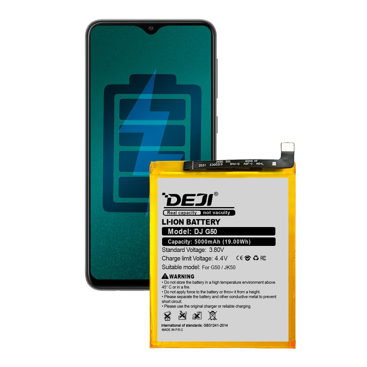 GENERICO - Bateria para Motorola G50 / 5G DEJI IC Original 5000mAh