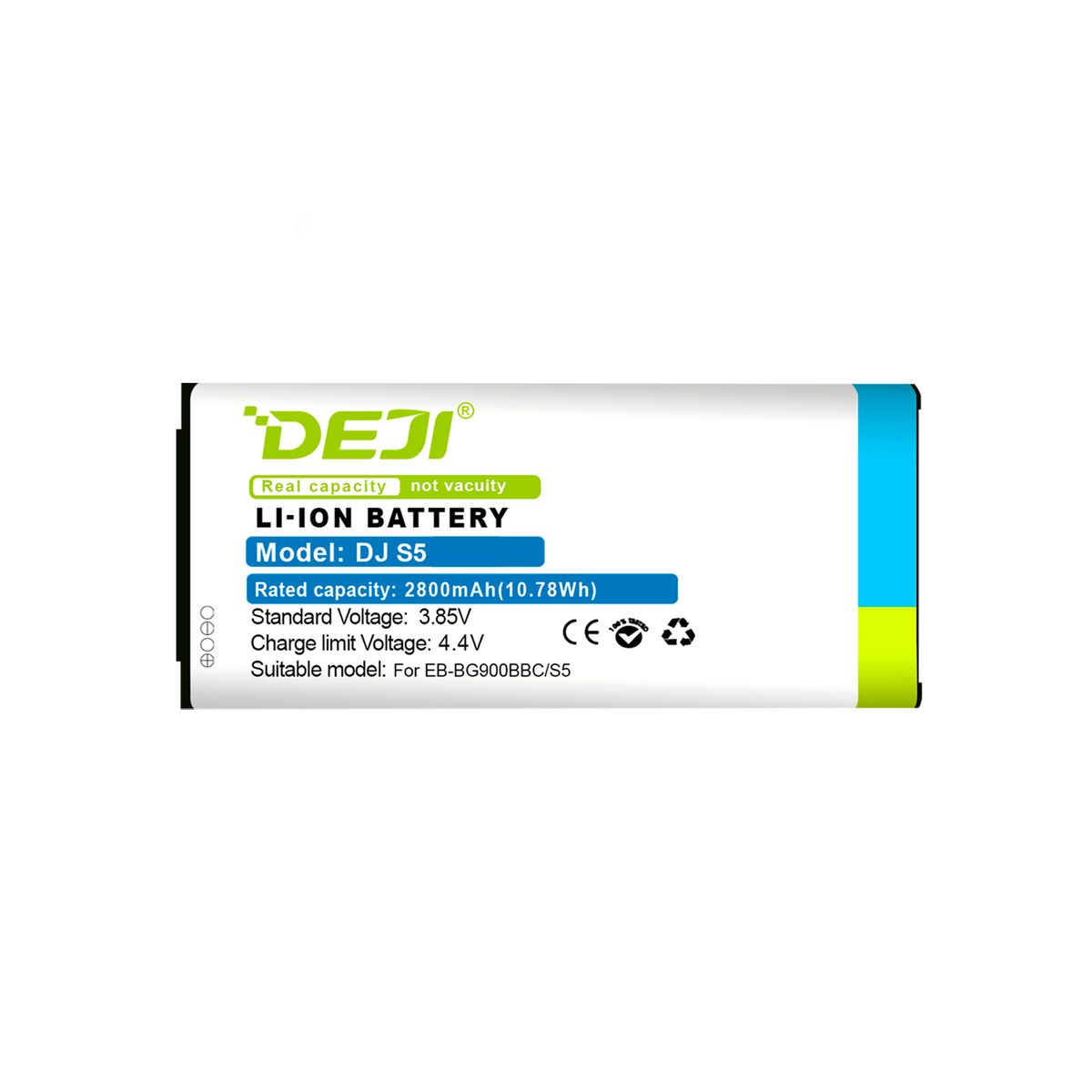 GENERICO - Bateria Compatible con Samsung S5 DEJI Capacidad 2800mAh