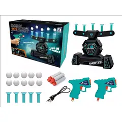 GENERICO - Juego De Puntería Dark Shot Pelotitas Flotantes Dardos Niños