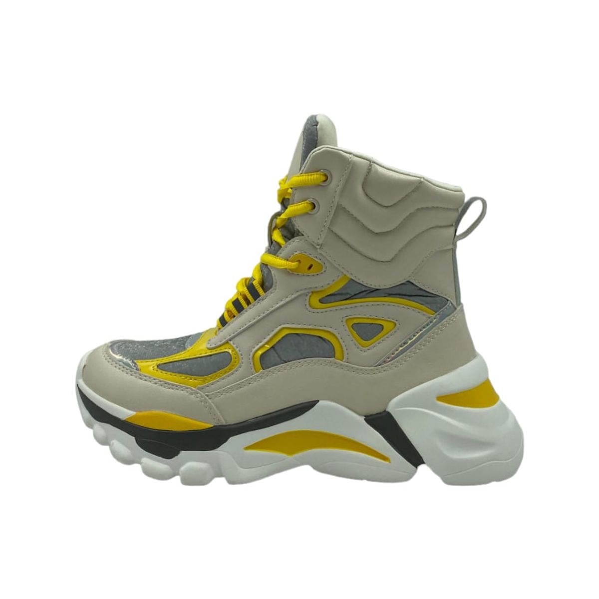 PAND G - Zapatilla Beige Plataforma