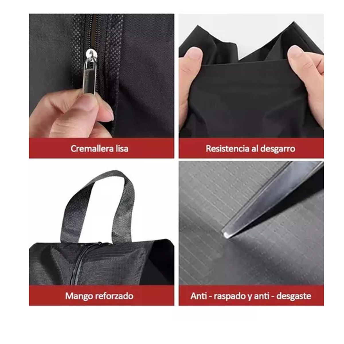 GENERICO - Set Kit- 4pz Porta-traje Funda+ 4pz Porta-zapato