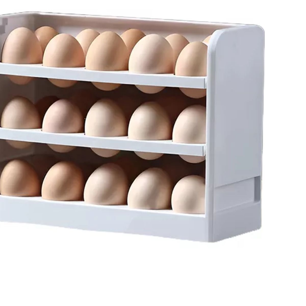 GENERICO - Organizador De Huevos Caja Para Huevera Refrigerador