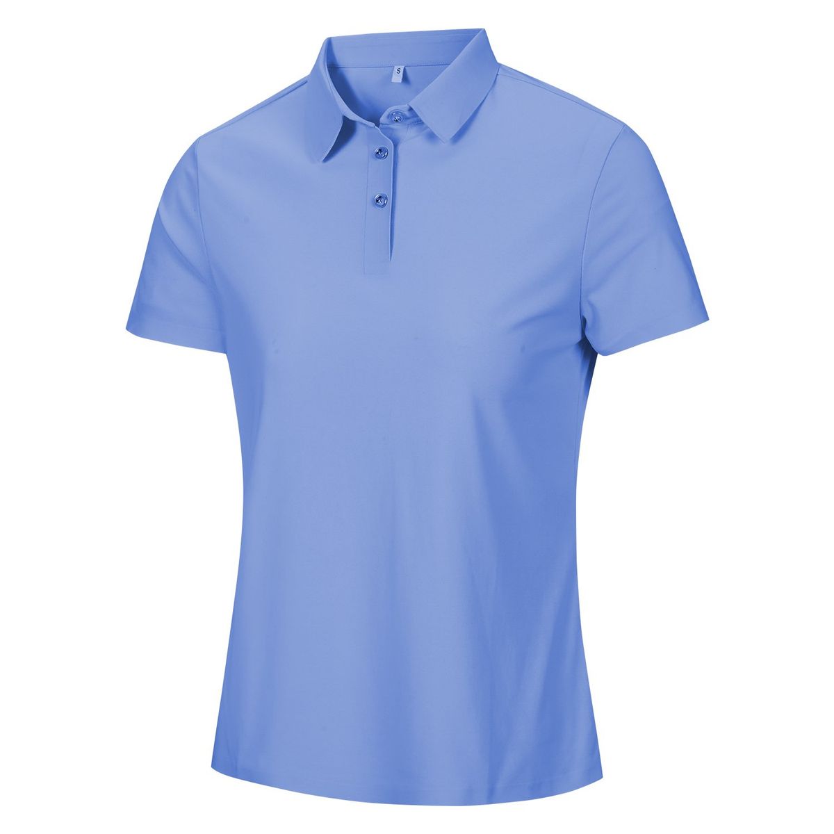 ANDESLAND OUTDOOR APPAREL - Polera Dry Fit Ultra Manga Corta Ruppell Pro Celeste Mujer