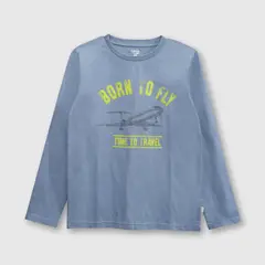 COLLOKY - Polera Niño Celeste 55285