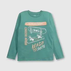 COLLOKY - Polera Niño Verde 55290