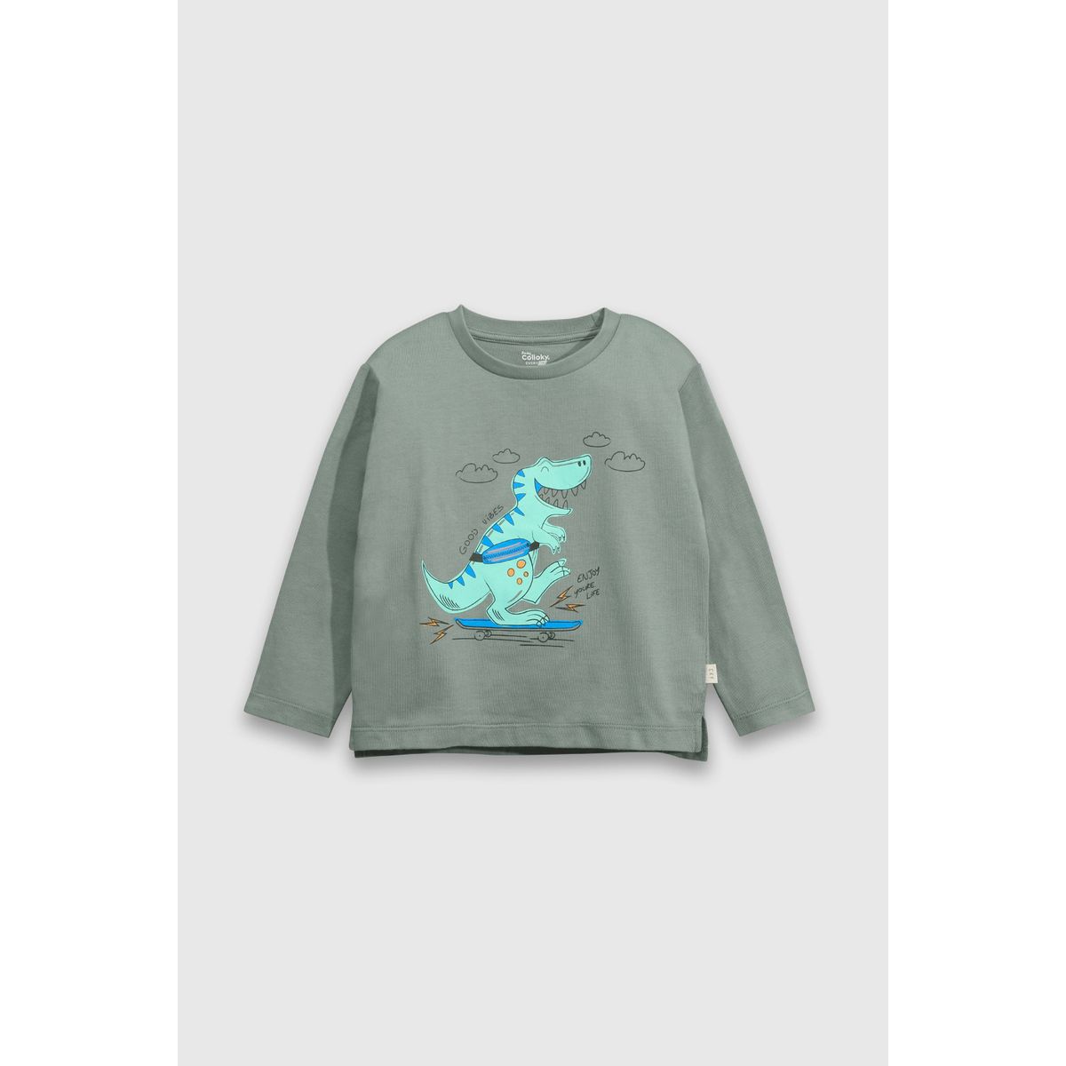 COLLOKY - Polera Niño Verde 55291 Colloky