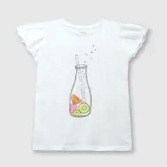 COLLOKY - Polera Niña Blanco 55612