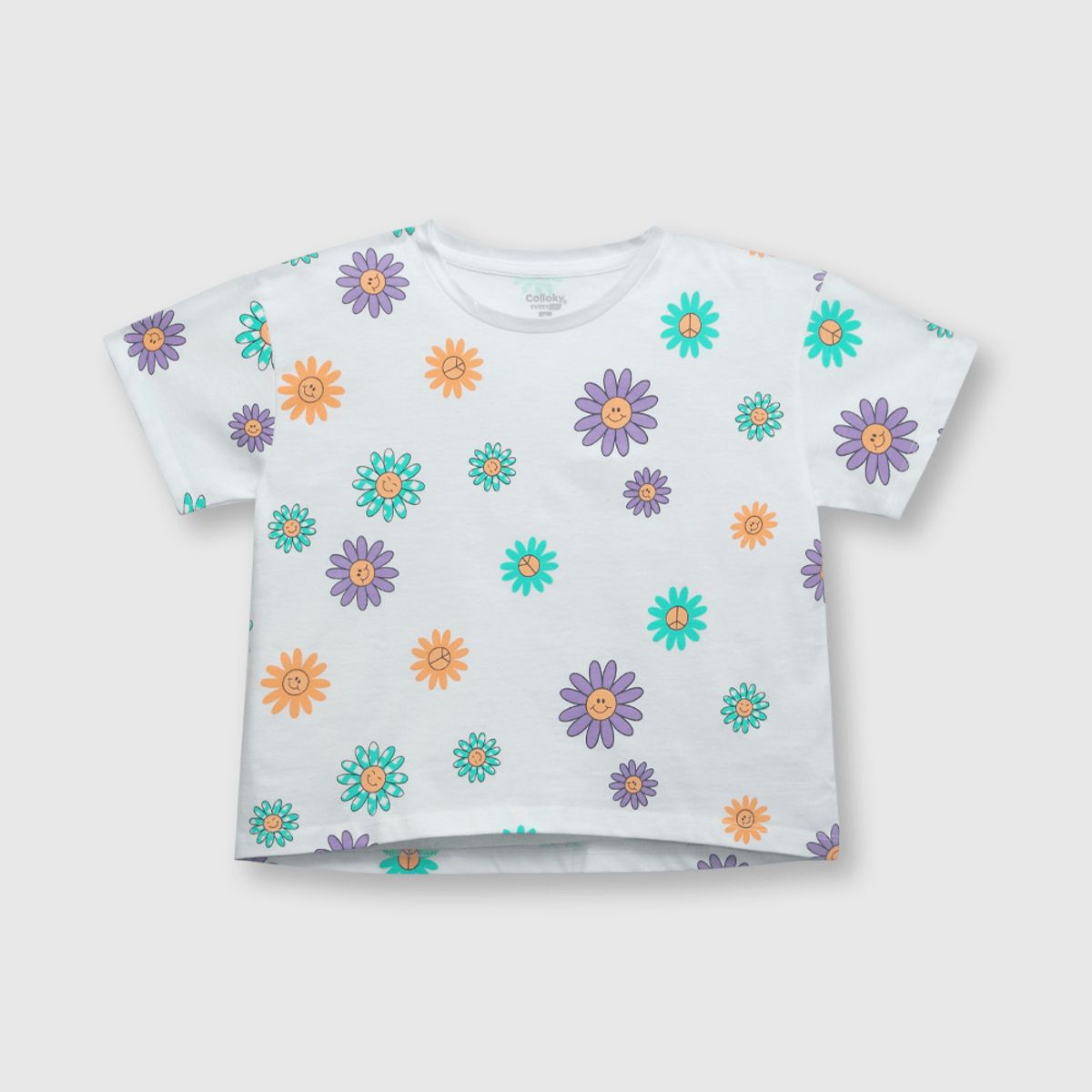 COLLOKY - Polera Niña Blanco 55613 Colloky