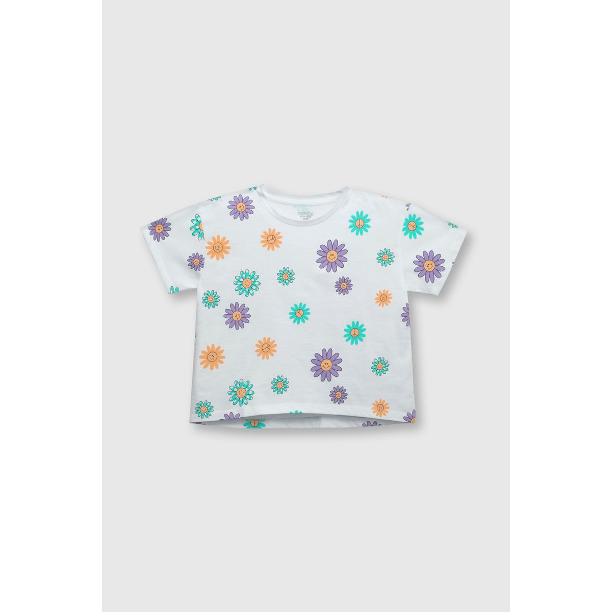 COLLOKY - Polera Niña Blanco 55613 Colloky