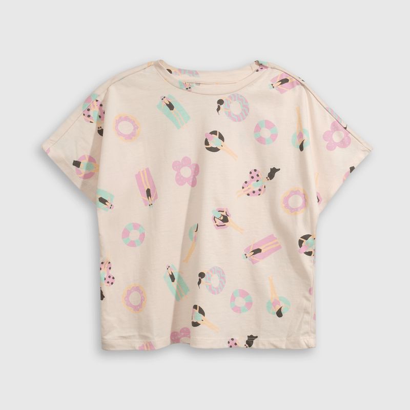COLLOKY - Polera Niña Rosa 55618 Colloky