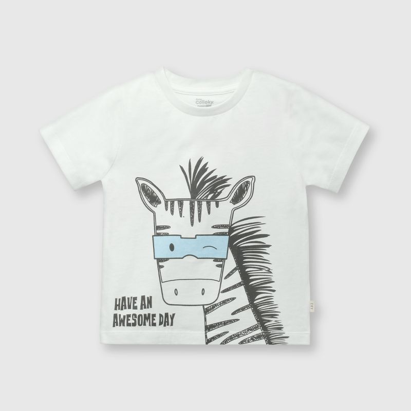 COLLOKY - Polera Niño Blanco 55620 Colloky