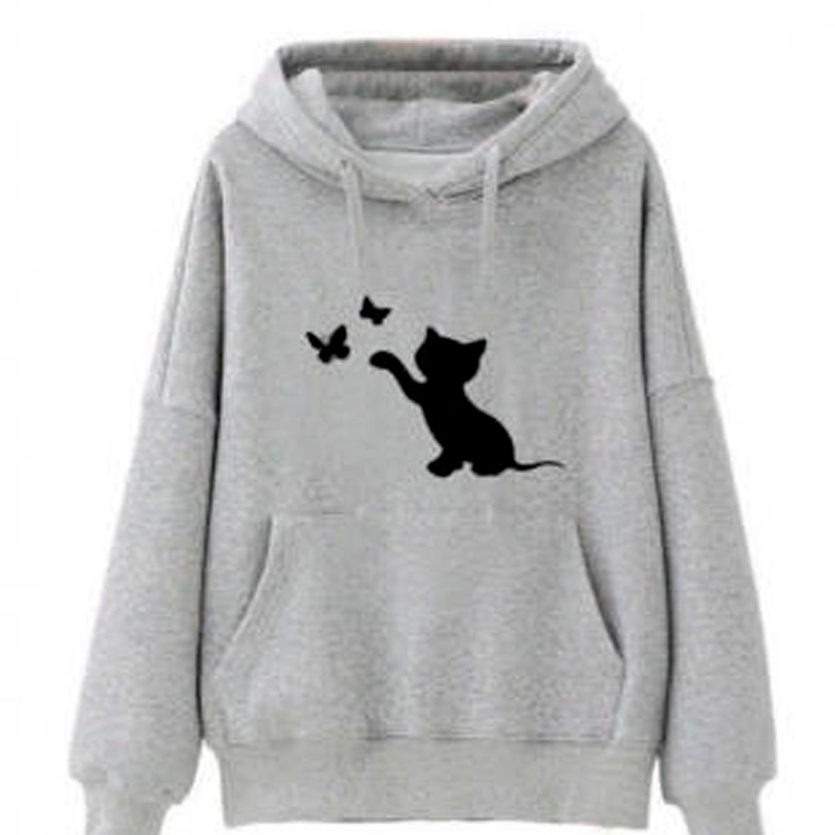 GENERICO - Poleron Gatito Gato Jugueton  Moda Mujer