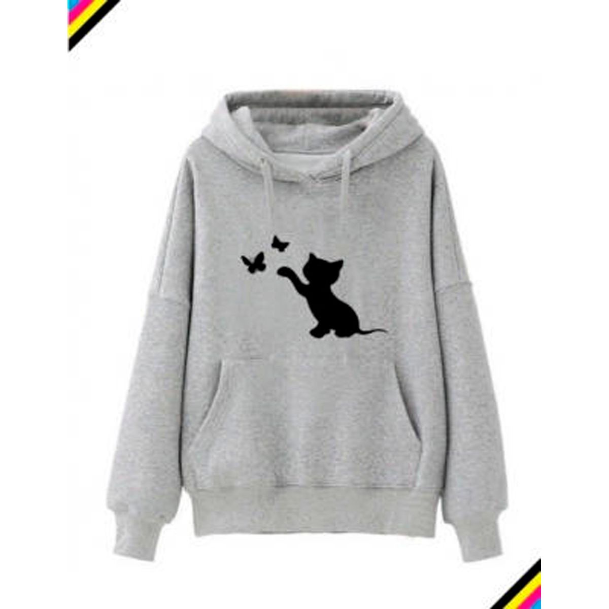 GENERICO - Poleron Gatito Gato Jugueton  Moda Mujer