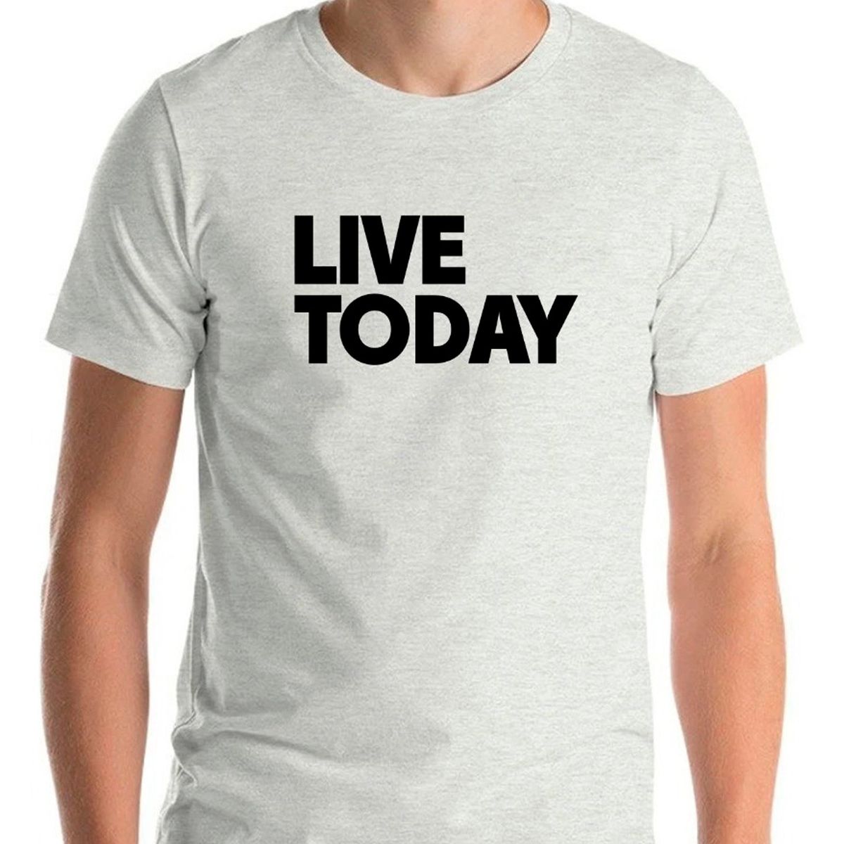 GENERICO - Polera Vive Hoy Life Today  Deporte Crossfit  Swag Style