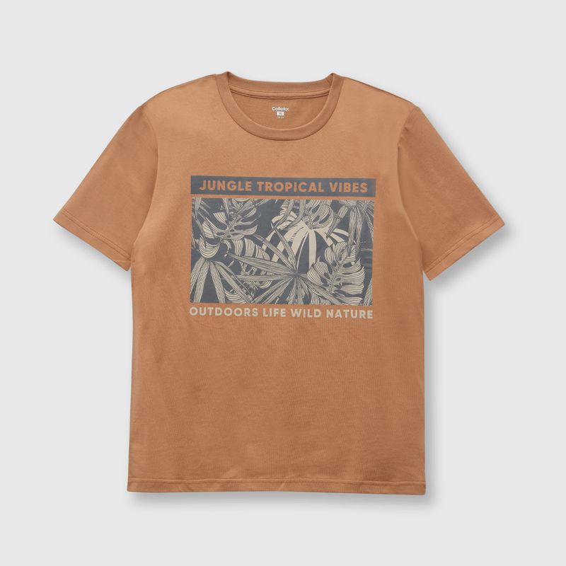 COLLOKY - Polera Niño Café 55610 Colloky
