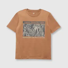 COLLOKY - Polera Niño Café 55610