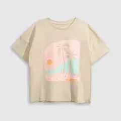 COLLOKY - Polera Niña Beige 55269