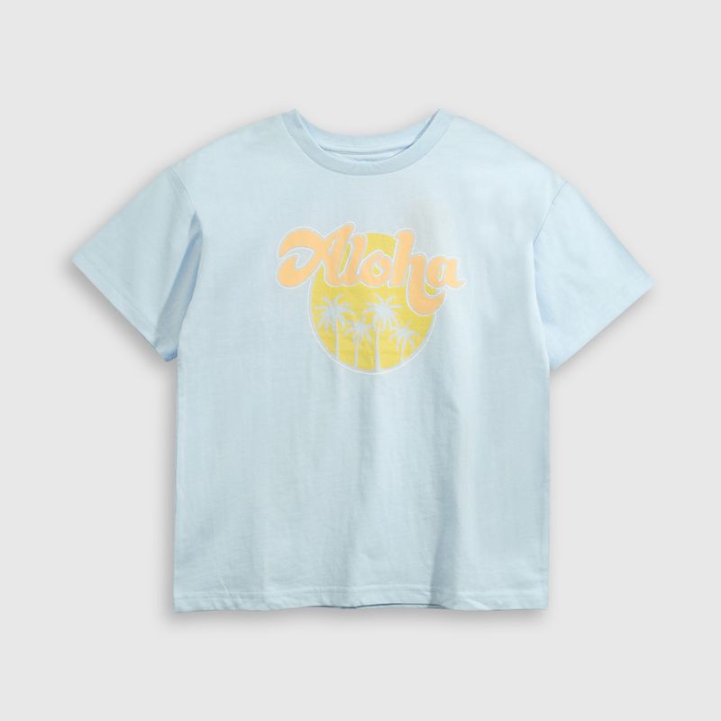 COLLOKY - Polera Niño Celeste 55268 Colloky