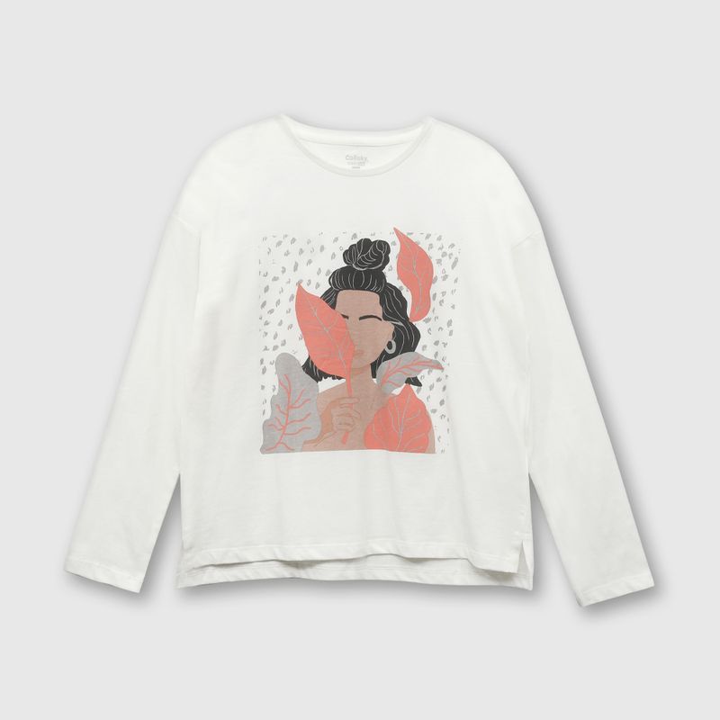 COLLOKY - Polera Niña Blanco 55270 Colloky