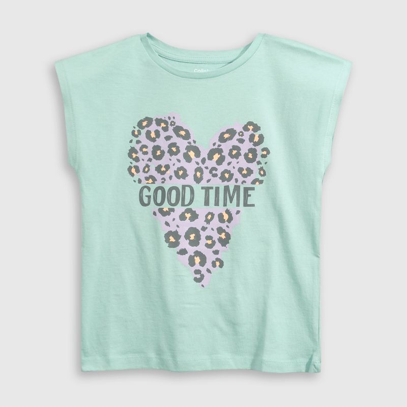 COLLOKY - Polera Niña Verde 55274 Colloky