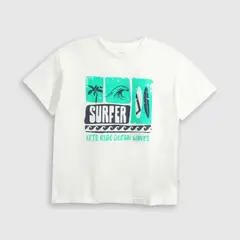 COLLOKY - Polera Niño Blanco 55282