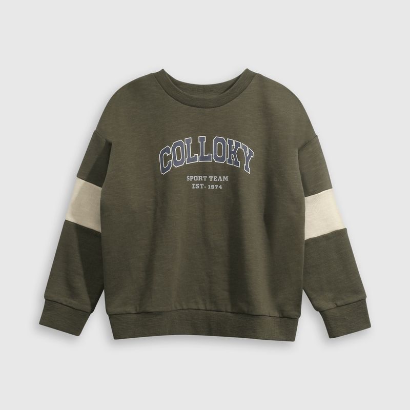 COLLOKY - Poleron Niño Verde 55294 Colloky