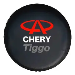 GENERICO - CUBRE RUEDA NEUMATICO ECO CUERO CHERY TIGGO ARO 15