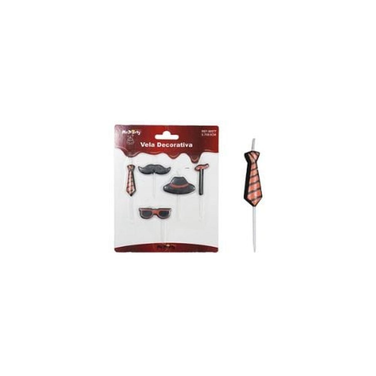 GENERICO - Velas Para Ceremonia De Mayoría De Edad 5pcs