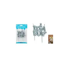GENERICO - Vela Color Celeste Baby Dhower Its A Boy 11cm