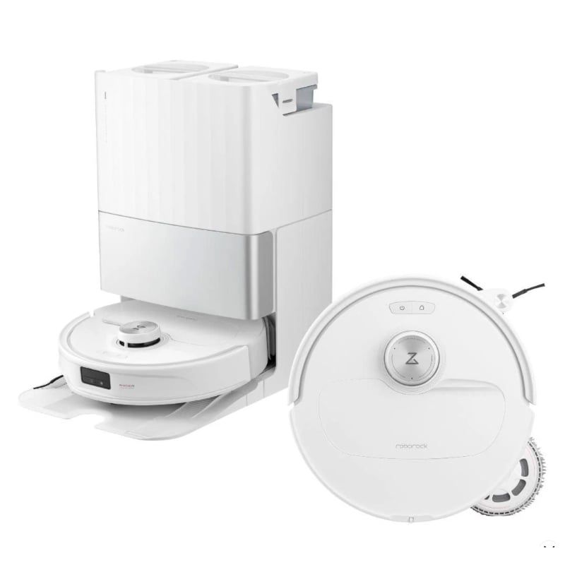 ROBOROCK - Roborock Qrevo Master Aspiradora Robot 10000pa Succion Blanco