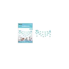 GENERICO - Guirnaldas Mini Estrella Celeste 4m