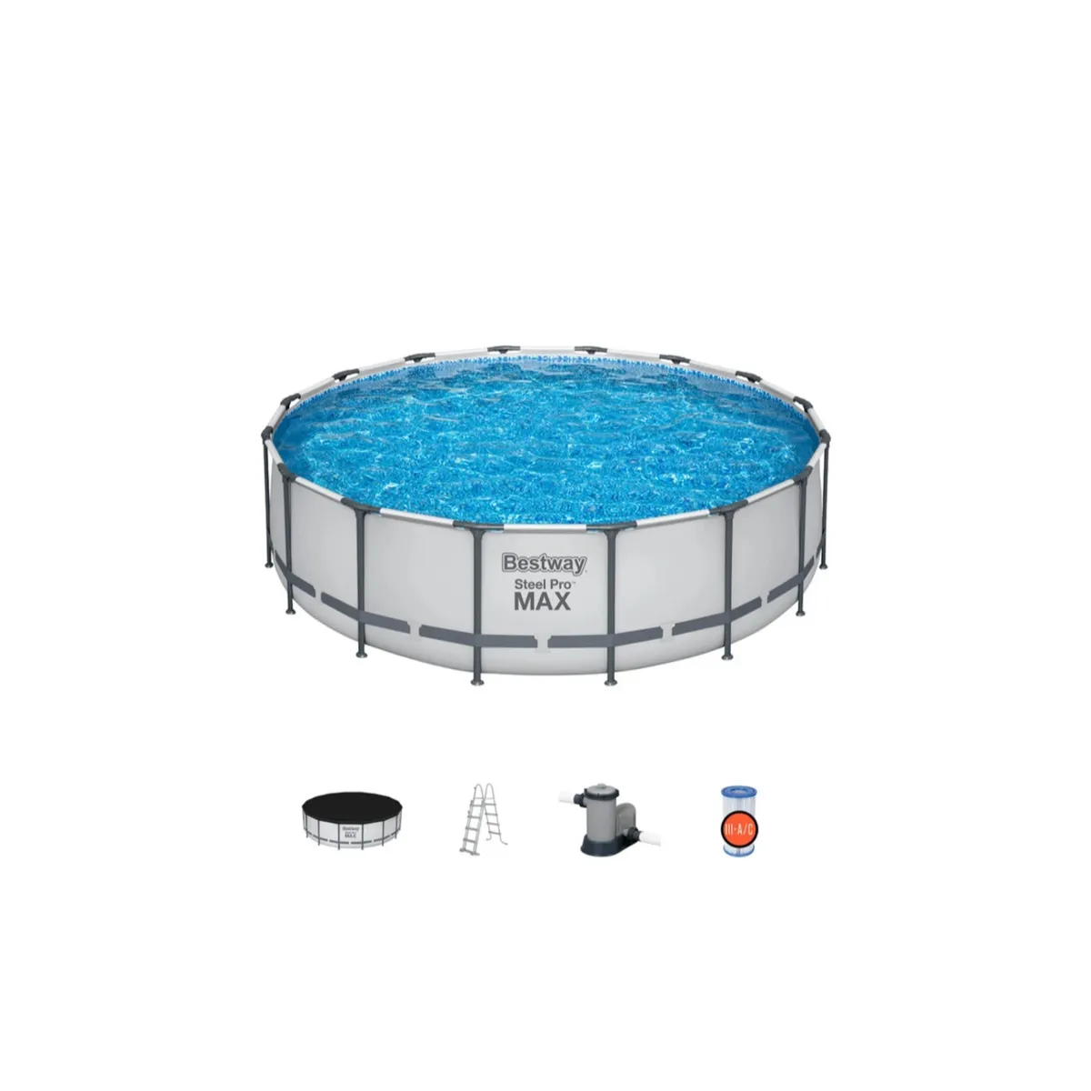 BESTWAY - Piscina estructural 457x107 cm + bomba 800 gl / Ng Home