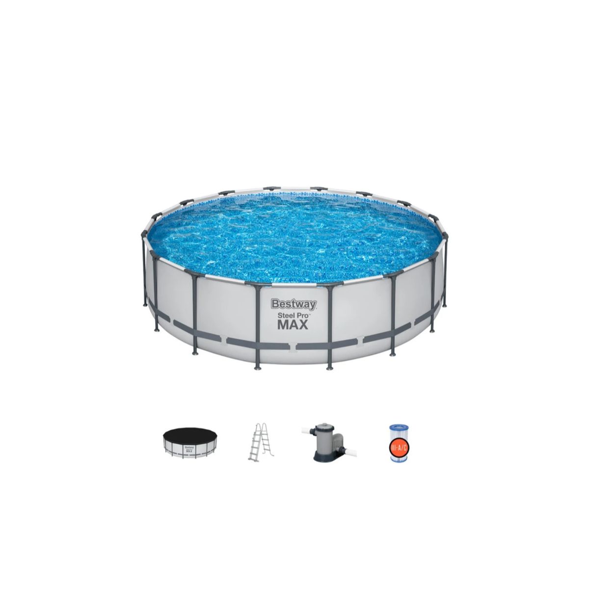 BESTWAY - Piscina estructural 457x107 cm + bomba 800 gl / Ng Home