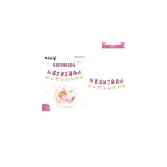 GENERICO - Guirnaldas Baby Shower 5m 16pcs