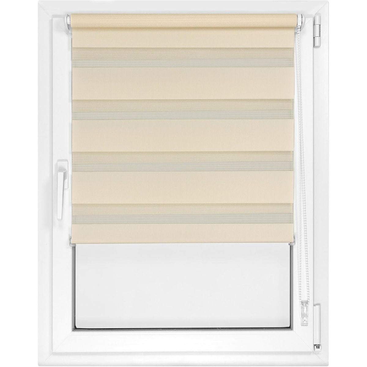 GENERICO - cortina roller duo 120x180 dia y noche beige