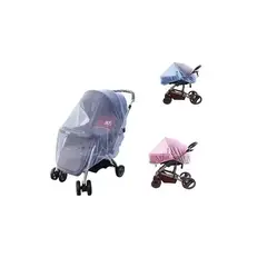 CARIBEE - Malla Mosquitera Coches Bebé Seguridad Azul_