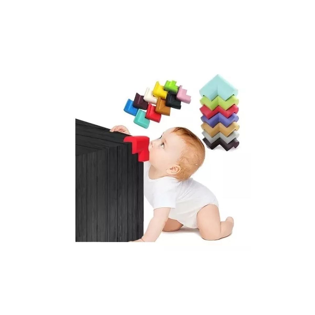 CARIBEE - Protectores Esquineros Muebles Mesas Seguridad Bebés