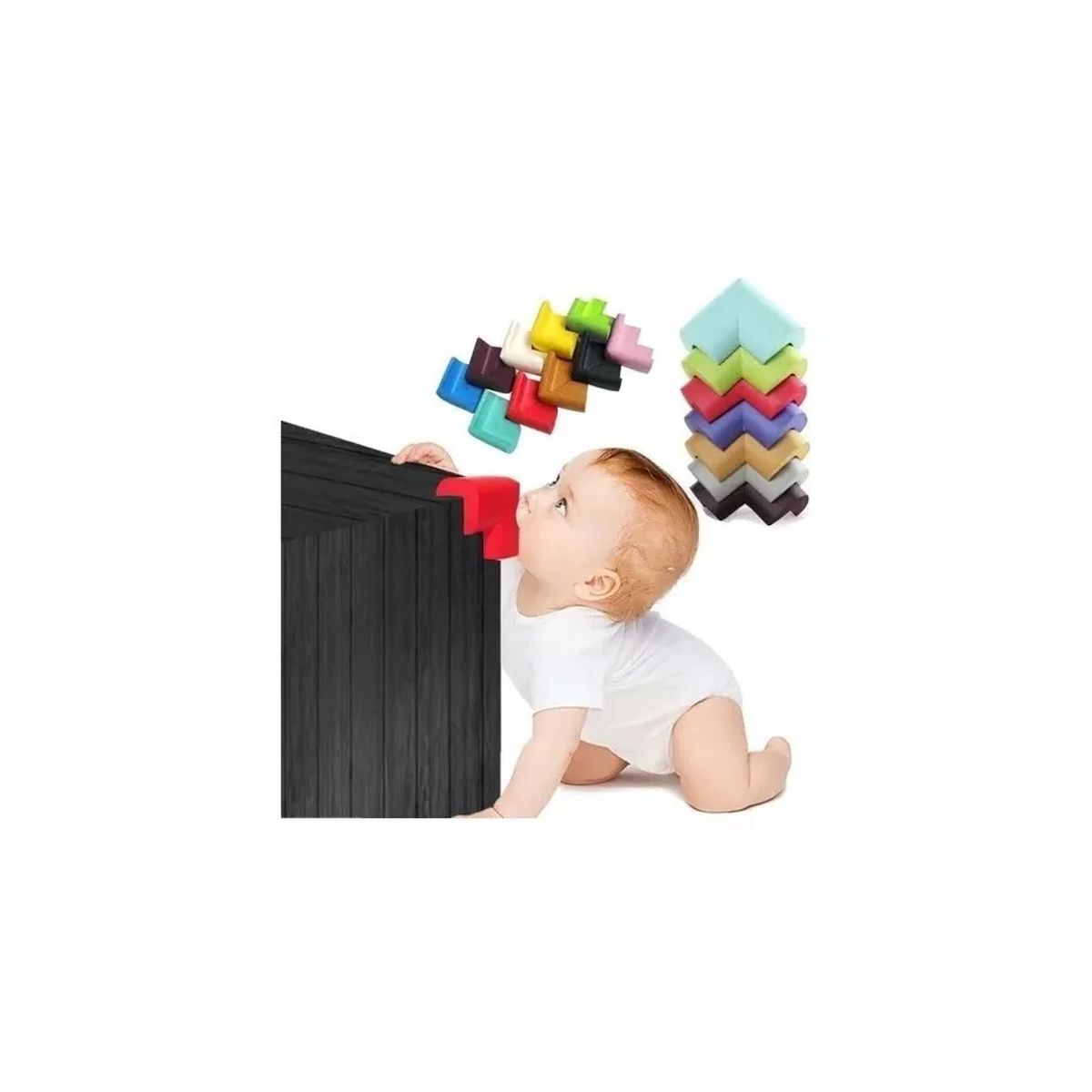 CARIBEE - Protectores Esquineros Muebles Mesas Seguridad Bebés