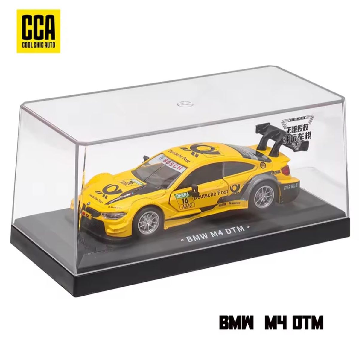GENERICO - Autos Coleccion Bmw M4 DTM Escala 1 :44 Color Amarillo