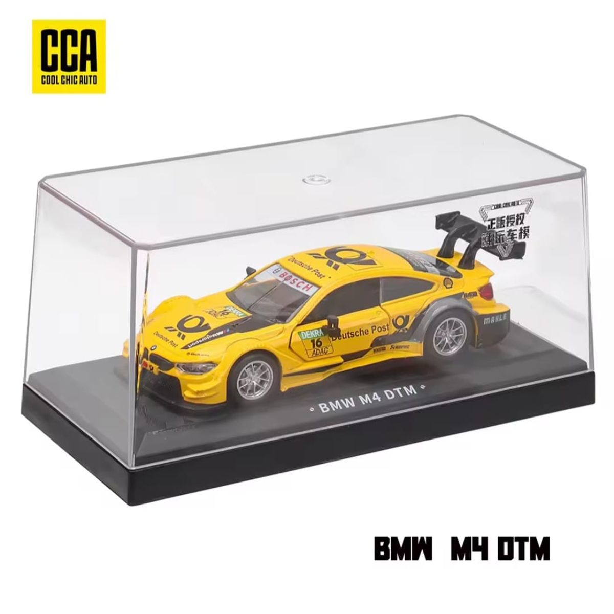 GENERICO - Autos Coleccion Bmw M4 DTM Escala 1 :44 Color Amarillo