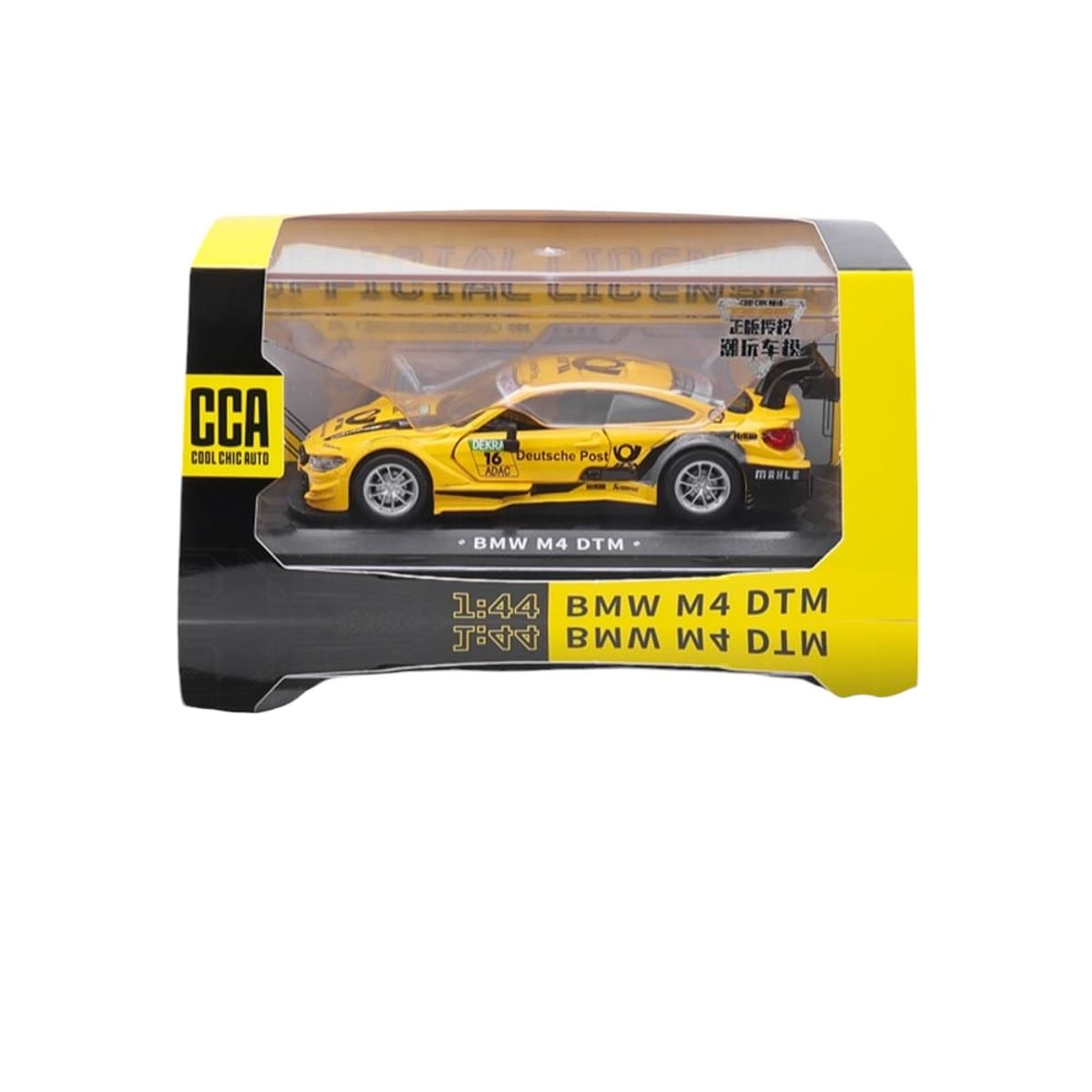 GENERICO - Autos Coleccion Bmw M4 DTM Escala 1 :44 Color Amarillo
