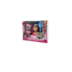 GENERICO - Cabeza De Muñeca Para Peinar Y Maquillar