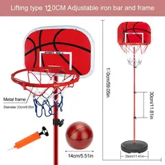 TATEE - Juguete Basquetbol Aro y Niños Básquetbol ajustable S