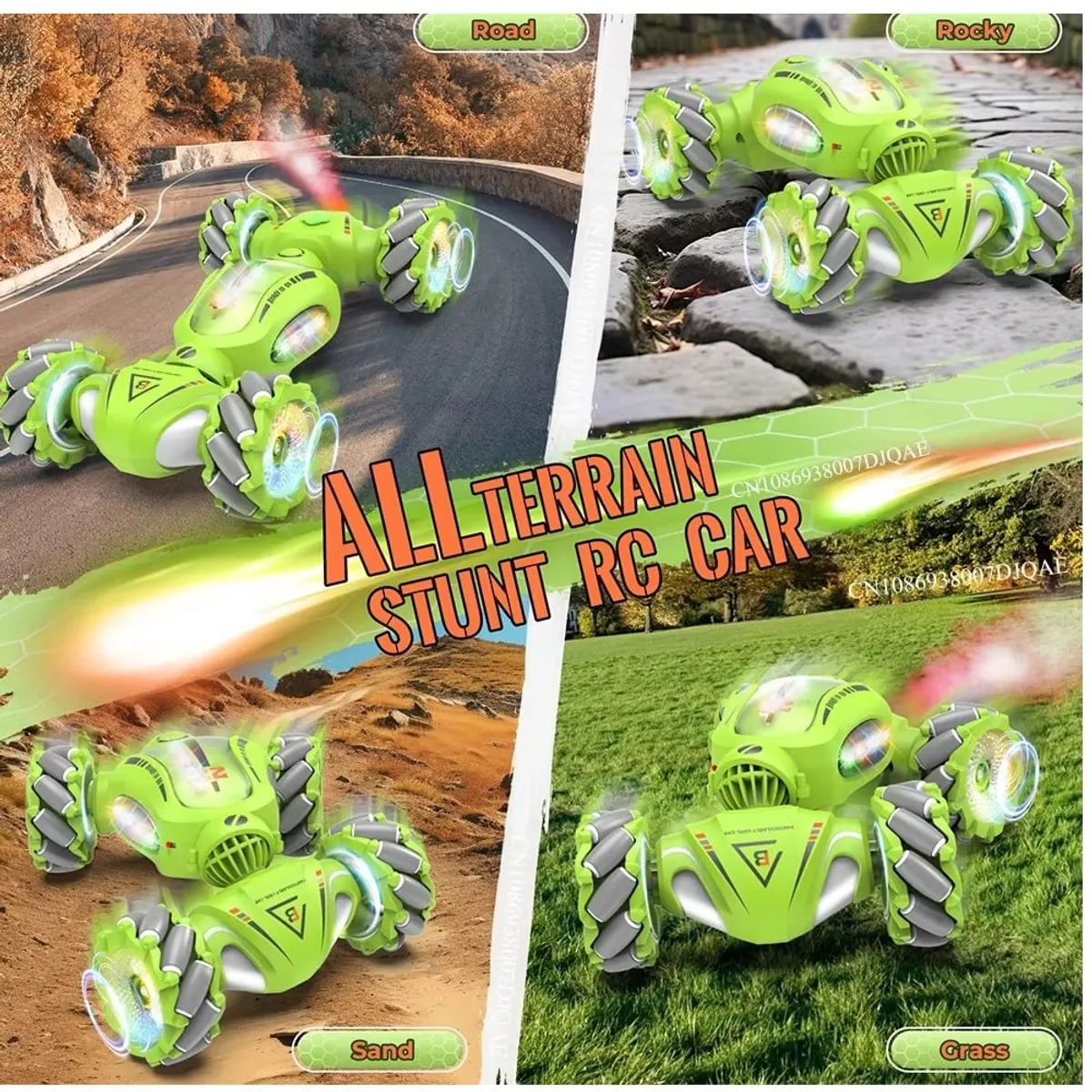 TATEE - Autos a control juguetes Auto Sensor Controlled recargable