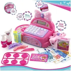TATEE - Juguete Caja Registradora de Dinero Infantil Interactiva