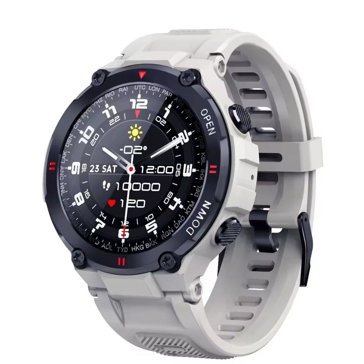 LEMFO - Smartwatch Lemfo K22 reloj inteligente Gris