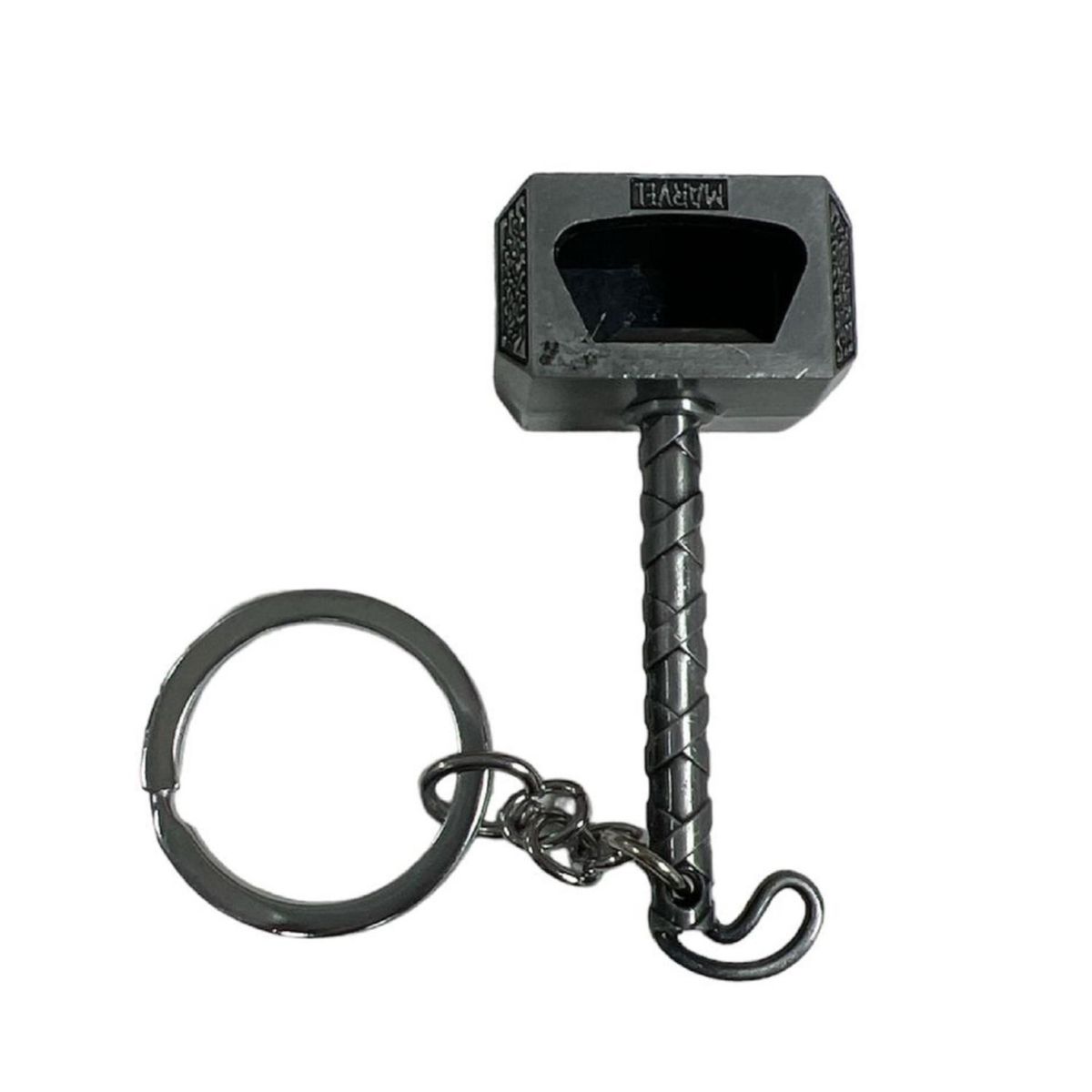 GENERICO - Llavero Metalico Premium Martillo De Thor Mjolnir