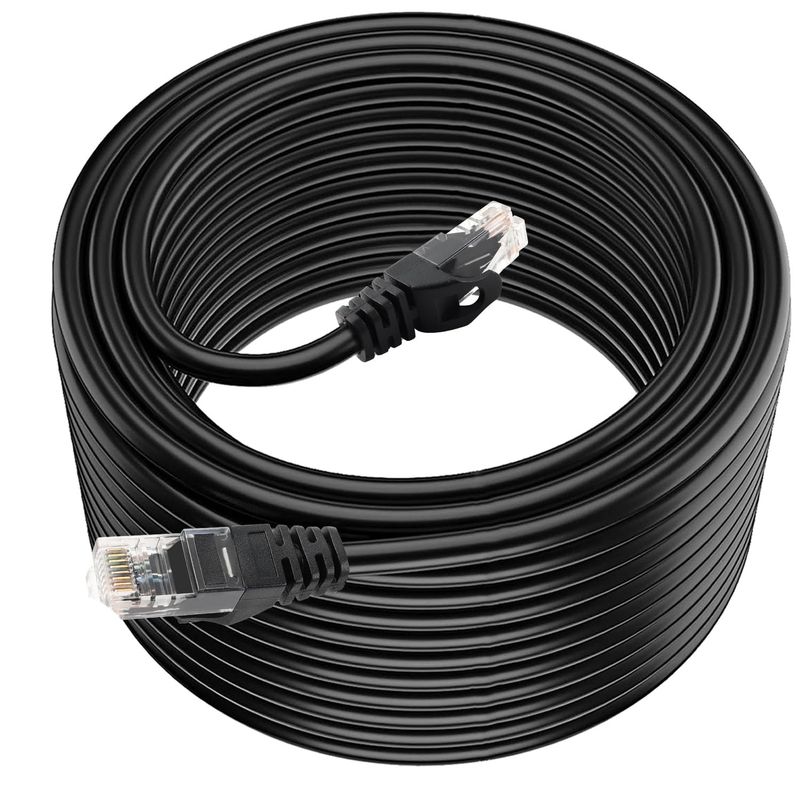 KUANGYE - Cable De Red Cat6 Rj45 De 50 Metros Para Exterior Armado