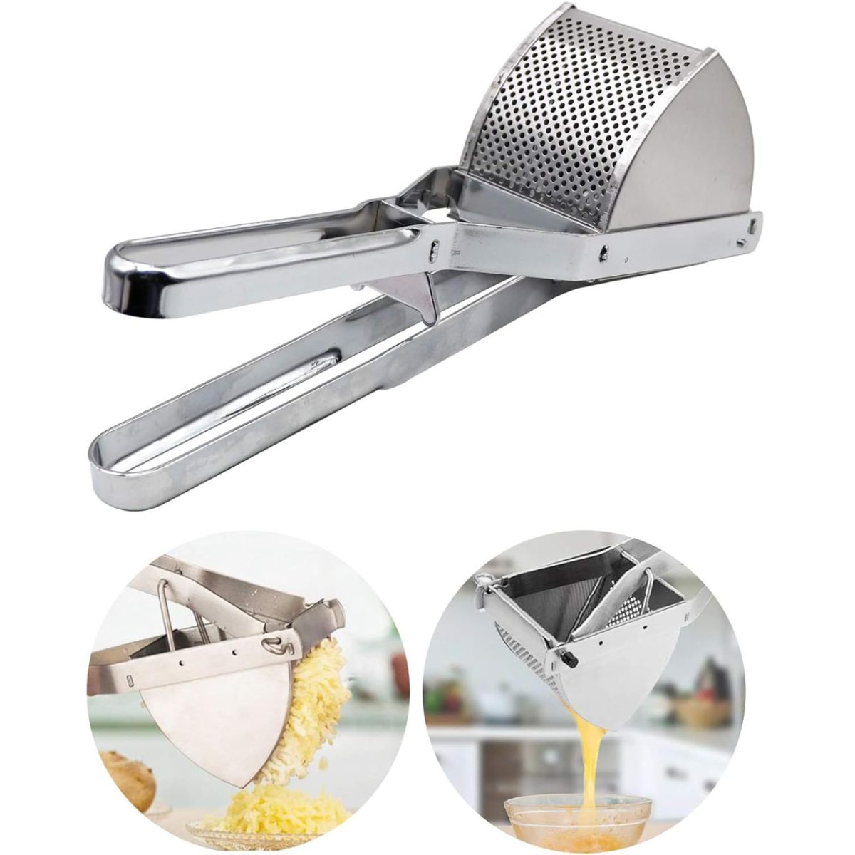 GENERICO - Triturador de Patatas Acero Inoxidable